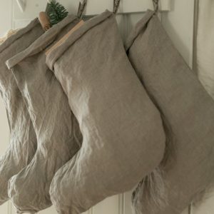 Julstrumpa ekologiskt lin