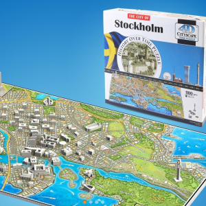 4D pussel Stockholm