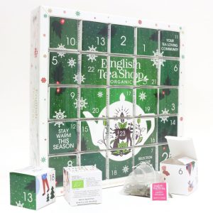 Adventskalender med te ”Puzzle Box” Grön – English Tea Shop