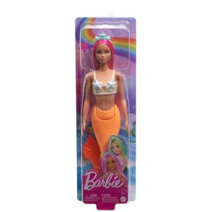 Barbie Docka Mermaid Rosa – Barbie – Leksaksaffären