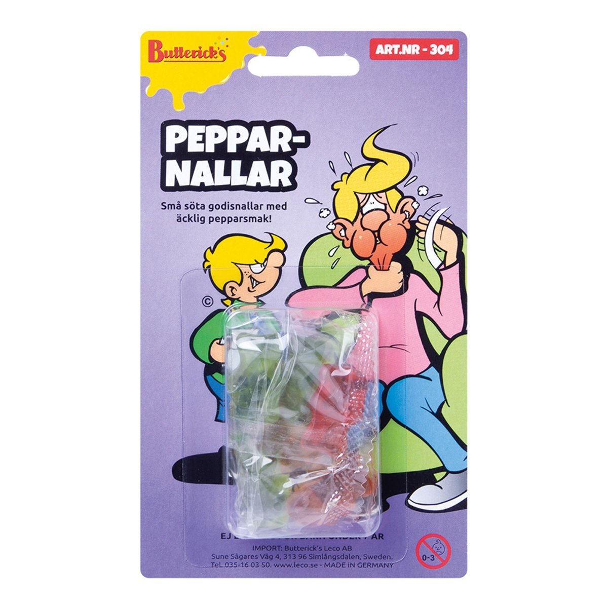 Butterick’s Pepparnallar Skämtgodis