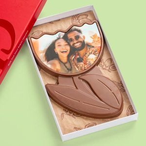 Chokladblomma med Eget Foto