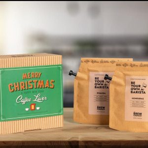 Grower’s Cup Merry Christmas Presentask med Kaffe