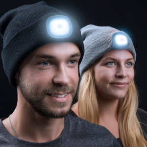 LED Beanie mössa
