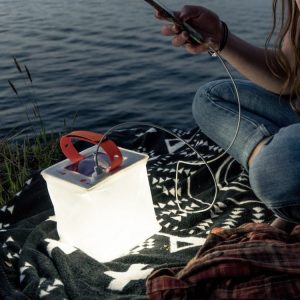 Solcellslykta med Powerbank, PackLite Max 2000mAh