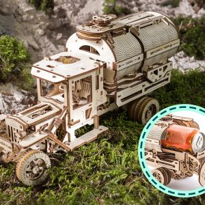 Ugears 3D-pussel i Trä – Tankbil