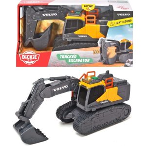 Volvo Grävmaskin – Ljud och Ljus – 23 cm – Dickie Toys