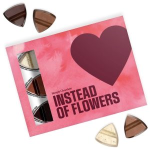 Instead of Flowers – Romantisk chokladask