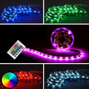 LED remsa som skiftar färg