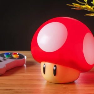 Super Mario lampa (röd svamp)