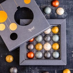 Presentask chokladpraliner
