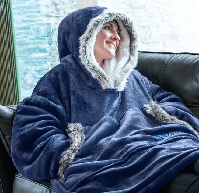 Snug Rug med ärmar & huva