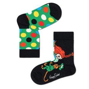 Pippi Långstrump barnstrumpor (4-pack)